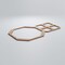 Ekena Millwork Medium Johnston Decorative Fretwork Wood Wall Panels, Red Oak, 25 3/4"W x 15 3/8"H x 3/8"T WALW16X16X0375JHNRO - alternate 3